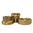 Racord olandez alama drept, 1/2", filet interior - filet exterior, GEBO GOLD