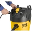 Aspirator profesional umed/uscat REMS Pull M Set, 2200 W, 61 l/s, rezervor 35 l