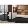 Semineu pe peleti 6.5 kW, pentru 187 m3, Ketty Evo 2.0, alb, La Nordica-Extraflame