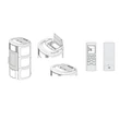Termosemineu pe peleti, tip centrala, 5,4 - 18,1 kW, pentru 519 m3, Iside Idro H15, La Nordica-Extraflame, culoarea Pergament