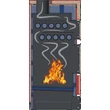 Cazan pe lemne din tabla de otel 27 kW ECO FM