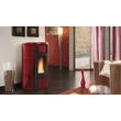 Ambient termosemineu pe peleti, tip centrala, 5,4–19 kW, putere transmisa apei 4,0–14,7 kW pentru 545 m3, Iside Idro 5.0, La Nordica-Extraflame, culoare alb