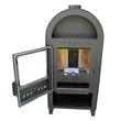 Semineu pe lemne, brichete, cu bolta, 9 kW, Kalde