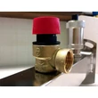 Grup de siguranta din inox, 3 bar, pentru cazan, cu suport de vas expansiune