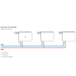 Robinet pentru radiatoare tip H, coltar, 1/2" - 3/4", Vekotrim, HEIMEIER