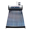 Panou solar nepresurizat 150 l, 15 tuburi vidate, pentru apă caldă menajeră, termosifon, GOBE Plus – rezervor cu flotor și aerisire