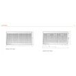 Calorifer din otel tip panou, 22, Purmo, Compact, 600 x 400, 684 W