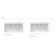 Calorifer din otel tip panou, 22, Purmo, Compact, 500 x 400, 588 W