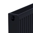 Calorifer din otel tip panou, 22, DK, 600 x 600 mm, negru, EURAD