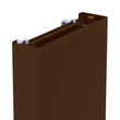 Calorifer din otel, tip panou, model vertical, 20 / 1800 x 600, maro plat, EURAD-PLUS