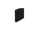 Calorifer din otel tip panou, 22, DK, 600 x 1200 mm, negru texturat, EURAD, 2510 W
