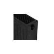 Calorifer din otel tip panou, 22, DK, 600 x 1200 mm, negru texturat, EURAD, 2510 W