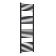 Calorifer portprosop pentru baie, decorativ, negru, drept, cu 28 tevi, 500 x 1600, 713 W