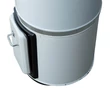 Boiler pe lemn cu focar + termoelectric cu serpentina si rezistenta electrica, rezervor izolat, Omega, SZ0080C2V, 80 l – RESIGILAT
