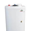 Boiler pe lemn cu focar + termoelectric cu serpentina si rezistenta electrica, rezervor izolat, Omega, SZ0080C2V, 80 l – RESIGILAT