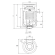 Boiler termoelectric cu serpentina si rezistenta electrica Aquastic, 150 l