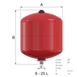 Vas expansiune 18 l rotund Baseflex 25302 FLAMCO