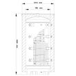 Rezervor de acumulare cu 1 serpentina pentru incalzire si cu 1 serpentina pentru prepararea apa calda menajera Hajdu, 750 l