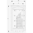 Rezervor de acumulare 750 l, cu 1 serpentina pentru incalzire si cu 1 serpentina pentru prepararea apa calda menajera, PT750CFErP, Hajdu