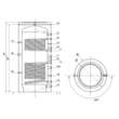 Rezervor de acumulare izolat cu două serpentine, 1000 l, SUNSYSTEM PR2 – detaliu serpentină inferioară S1 și superioară S2