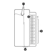 Modul de extindere cu 8 zone, ICM-800, HUNTER