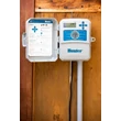 Controler de irigare exterior, cu optiunea de conectare modul Wi-Fi, pentru 8 zone, Hunter X2 801-E