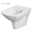 Set vas Wc suspendat Carina Clean On 548 cu capac wc cadere lenta CERSANIT