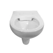 interior vas WC CleanOn fără ramă pentru igienă și curățare ușoară