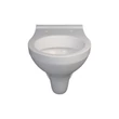 Vas WC suspendat cu evacuare orizontală, alb, distribuitor ceramic, GLADYS SYDNEY 20210334 vedere frontală