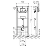 Modul WC autoportant Montus C 120 030560099 SCHELL