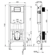 Modul WC incorporabil INEO Plus 450, cu INEO FRESH box, 90.743.00..T000 SANIT