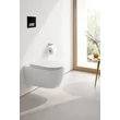 Buton actionare, negru mat, P05, pentru modul si rezervor WC incastrat GLADYS
