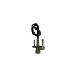 Baterie bucatarie monocomanda, cu 2 cai, negru mat, Comfort, LM3075GM-EU, Lemark