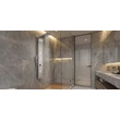 Coloană de duș cu panou inox GLADYS 20320332, vedere frontală, finisaj cromat