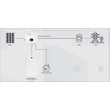 Schemă de conectare invertor Growatt MOD 15KTL3-HU cu baterie APX HV