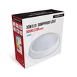 Plafoniera LED rotund, 30 W, 4000K, IP65, 2200 lm, ASAL0231, ASALITE