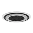 Plafoniera rotundă 56W Taneli2 negru crom