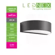 Lampa de perete LED, semirotunda, 2 x 5 W, 510 LM, IP54, LEDNEX