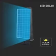 Corp de iluminat stradal 1600 lm, 6000K, cu panou fotovoltaic si acumulator, V-TAC ST-15
