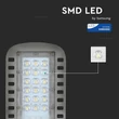 Corp de iluminat stradal 120 lm / W, 4000K, 30 W, cip Samsung, slim, V-TAC