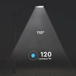 Corp de iluminat stradal 120 lm / W, 4000K, 30 W, cip Samsung, slim, V-TAC