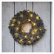 Decoratiune cu LED-uri - Coronita de Advent, 40 cm, 2 x AA, interior, alb cald, cronometru DCTW15, EMOS