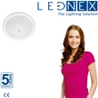 Corp de iluminat cu senzor infraroșu 360°, 2 x E27, fără sursă de lumină - ambalaj produs LEDNIX