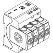 Descarcator de supratensiune V20, 3 poli + NPE 280 V 5095253 OBO