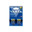 Set de 4 baterii alcaline LongLife Power AAA LR3 B4 VARTA