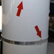 Resigilat: Boiler pe lemn cu focar + termoelectric cu serpentina si rezistenta electrica, rezervor izolat, Omega, SZ0080C2V, 80 l