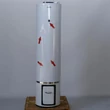 Resigilat: Boiler pe lemn cu focar + termoelectric cu serpentina si rezistenta electrica, rezervor izolat, Omega, SZ0080C2V, 80 l
