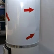 Resigilat: Boiler pe lemn cu focar + termoelectric cu serpentina si rezistenta electrica, rezervor izolat, Omega, SZ0080C2V, 80 l