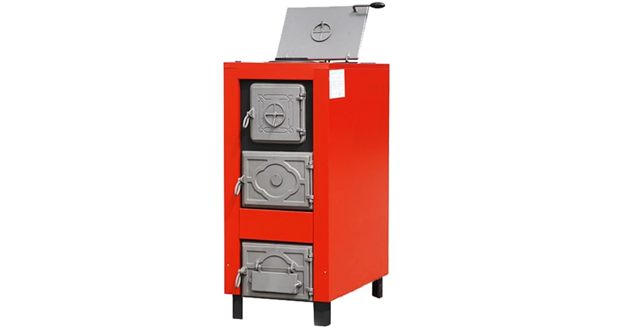 Cazan pe combustibil solid din otel, 35 kW, Celsius