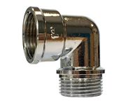 Cot din alama cromat